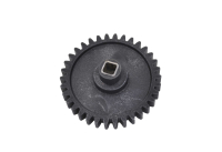SRT071 Шестерня мясорубки Ротор, черная, D=72mm, H=25, пр.зубья 34 (квадрат 8mm)