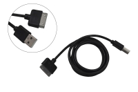 Шнур USB 2.0 AM > iPhone 4/4S 1.0м черный №009875