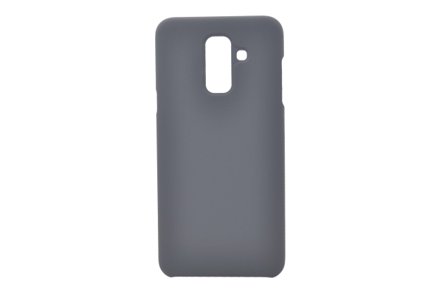 Silicon-SoftTouch Cover SAM A6plus черный