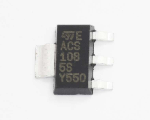 ACS108-5SN (500V 800mA) SOT223 Тиристор