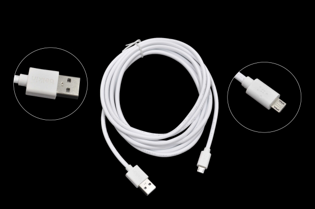 Шнур USB 2.0 AM > microB 3.0м LC-1672 (Belkin)