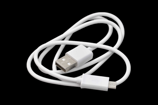02243 Кабель USB-microUSB  белый